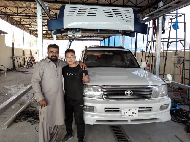 touchless car wash in Pakistan
