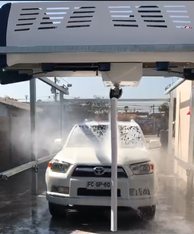 máquina automática de lavado de coches