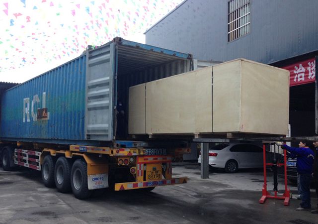2 units Leisu car wash systems shipment to Thailand